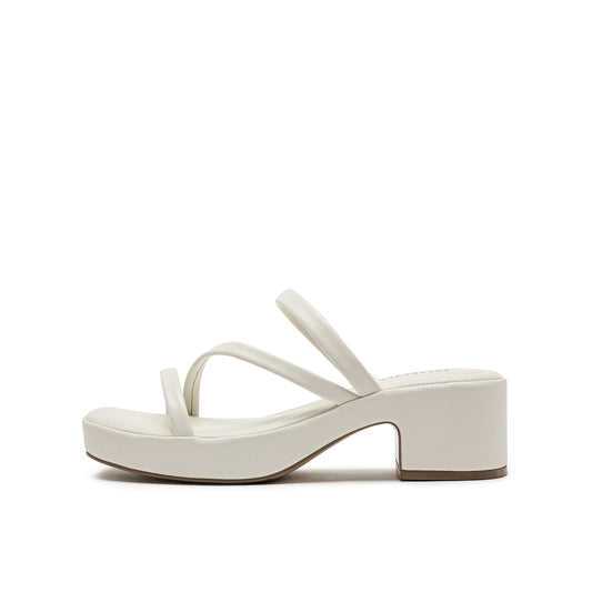 Strappy Platform Slippers