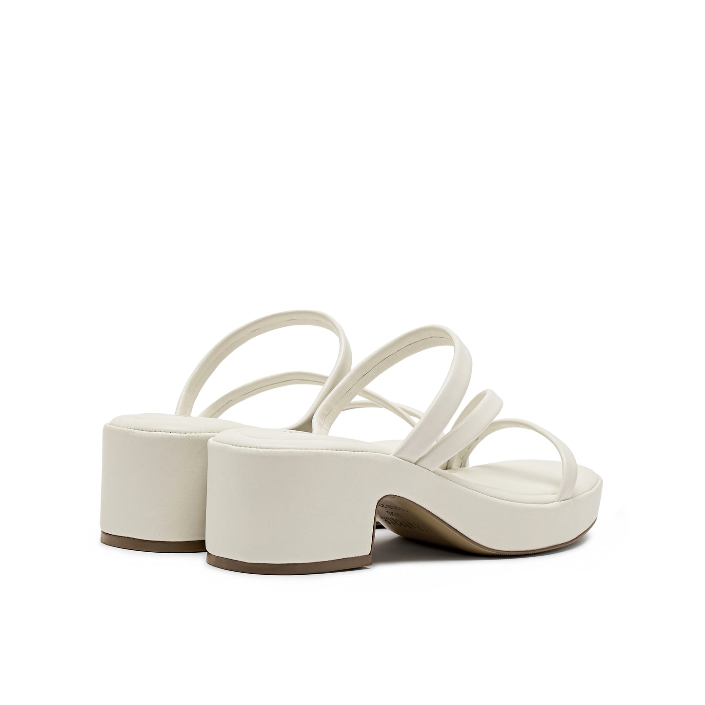 Strappy Platform Slippers