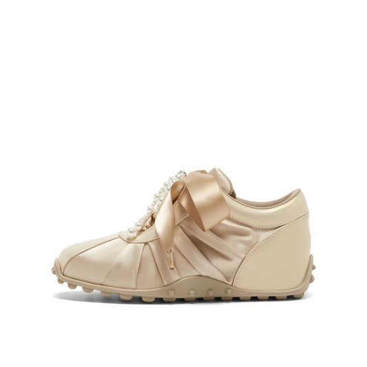 Pearl Lace Sneakers