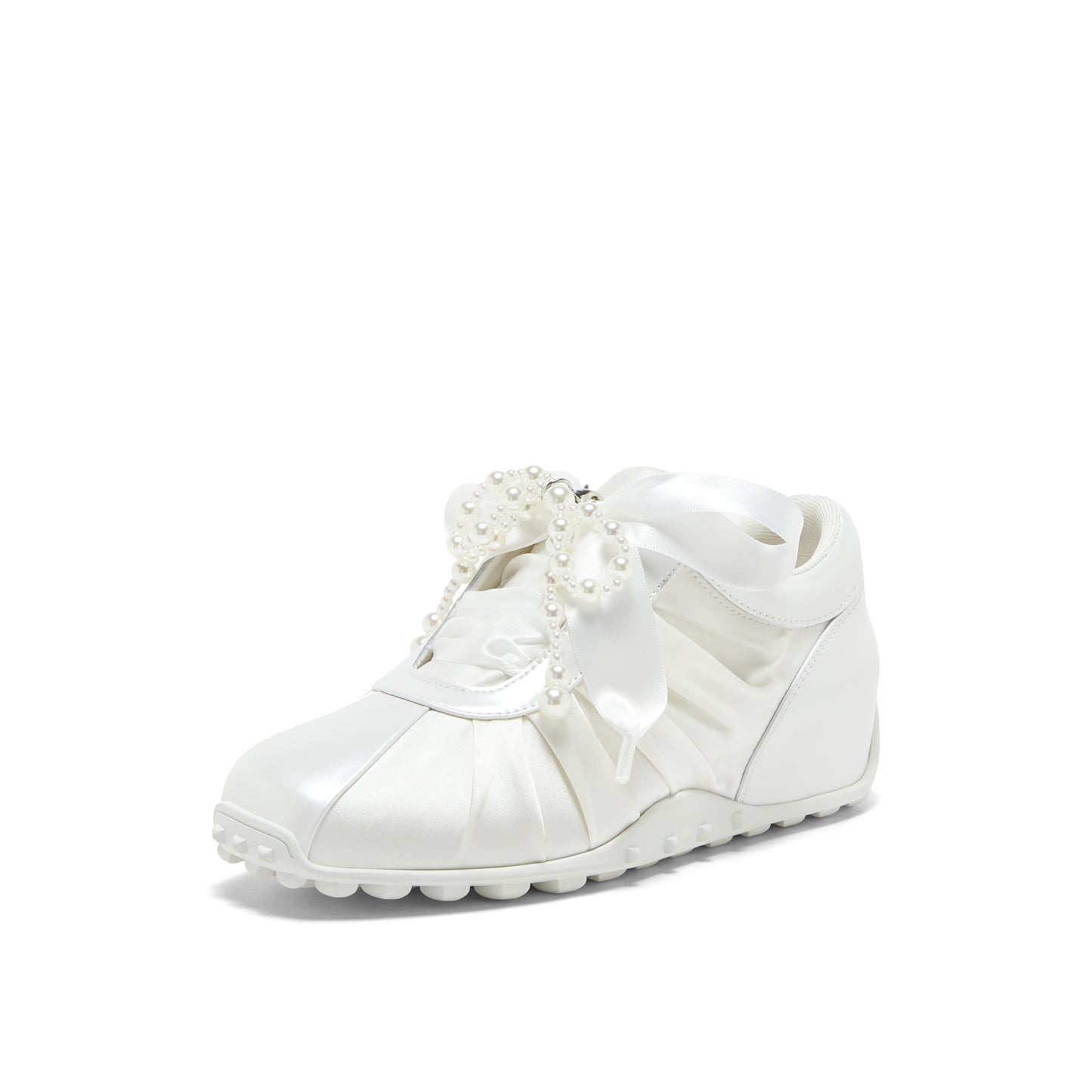 Pearl Lace Sneakers