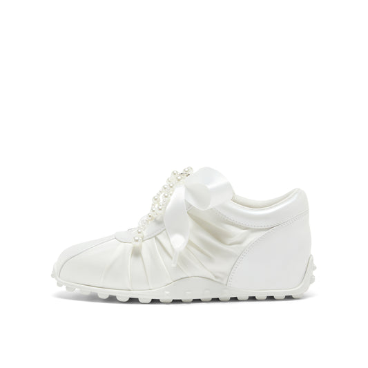 Pearl Lace Sneakers