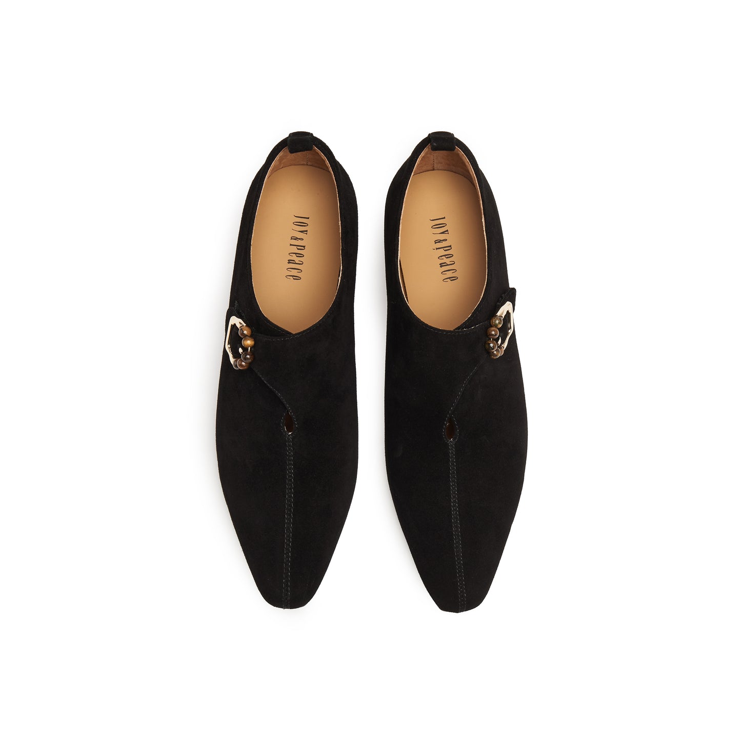 Buckled High Vamp Shoes