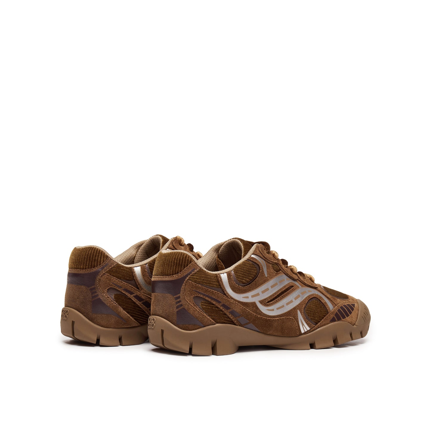Oversized Infinity Logo Thin Sole Sneakers