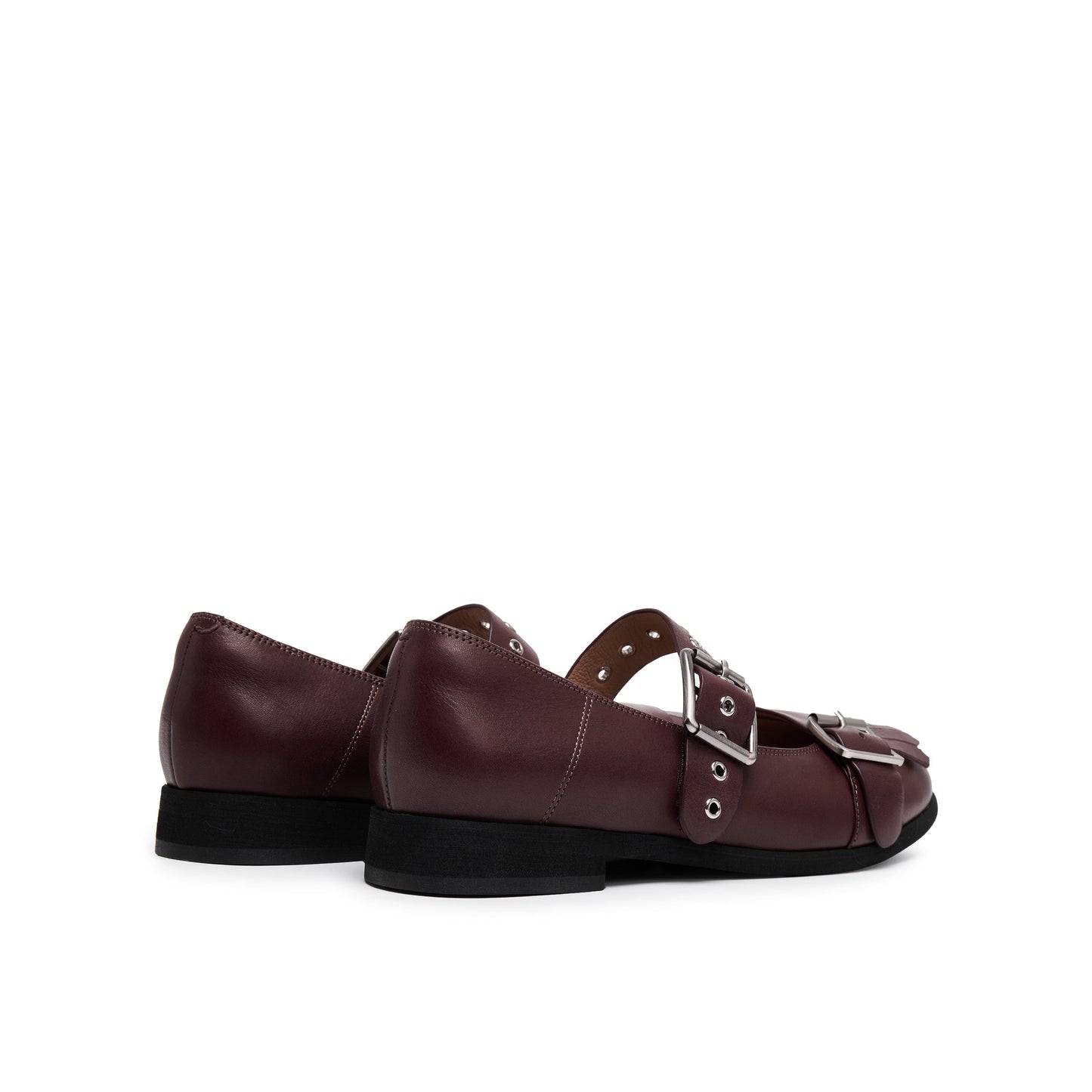 Double Buckle Mary Jane with Fringe