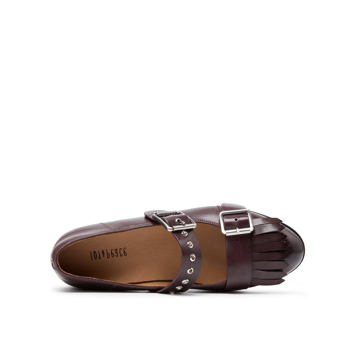 Double Buckle Mary Jane with Fringe
