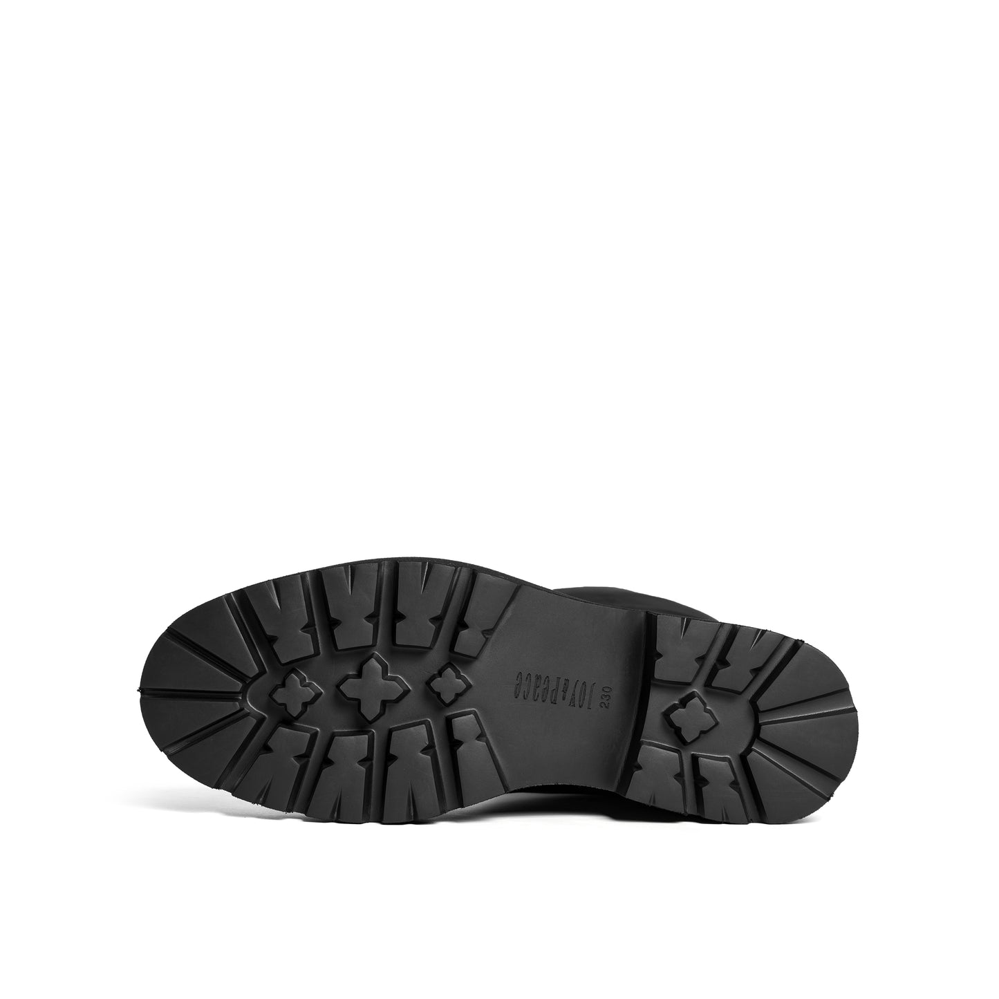 V-Cut Collar Kid Suede Long Boots