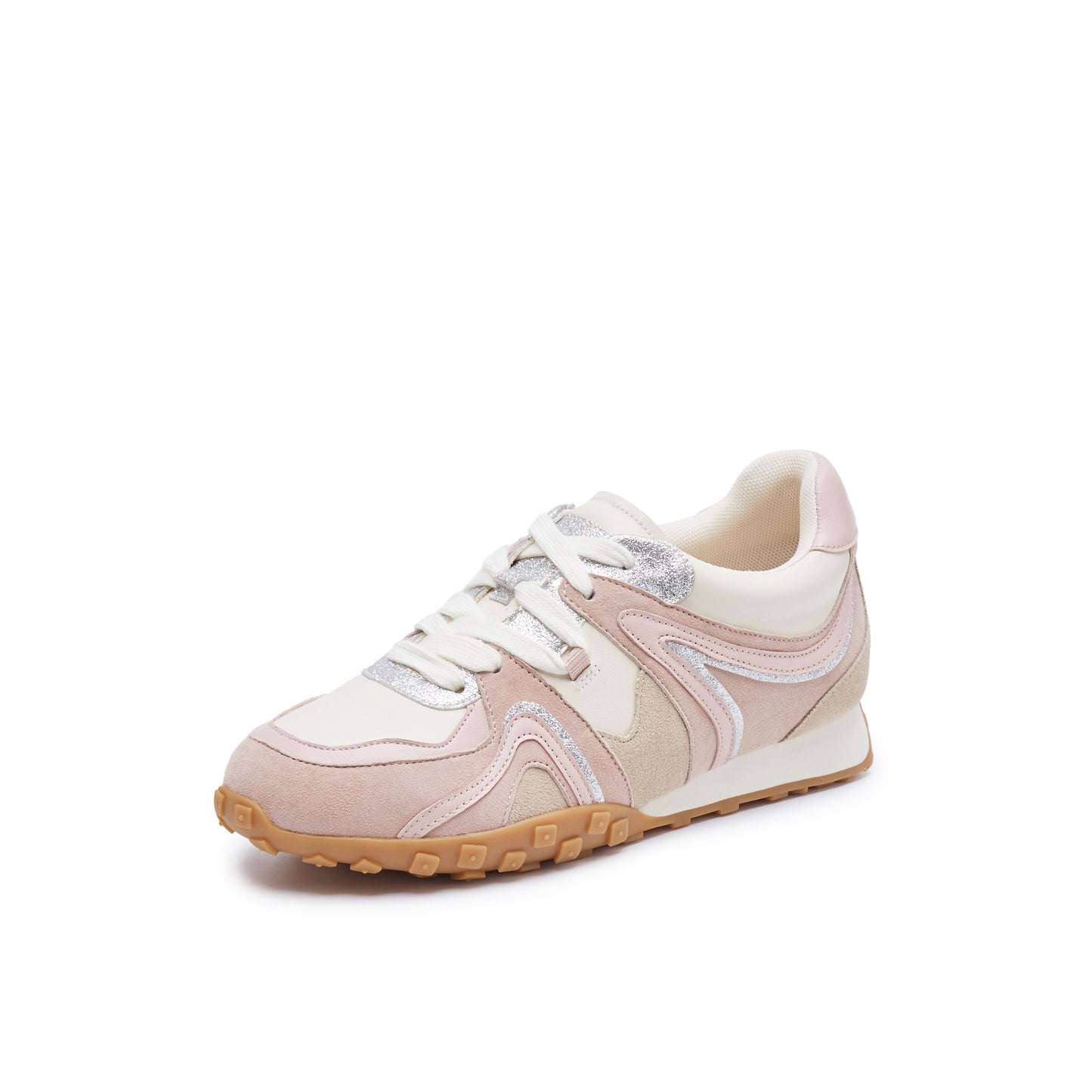 Fashionable Color-Block Sneakers
