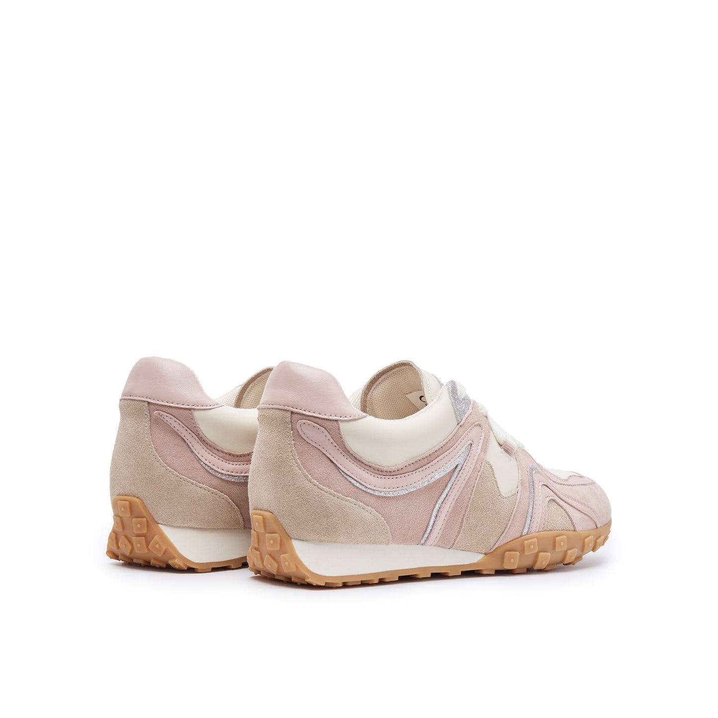 Fashionable Color-Block Sneakers