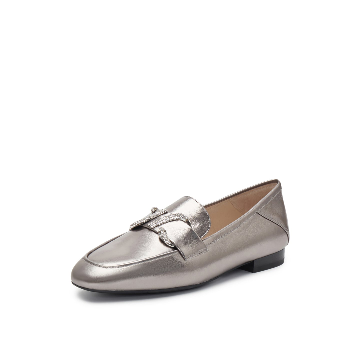 Crystal Embellished Loafers