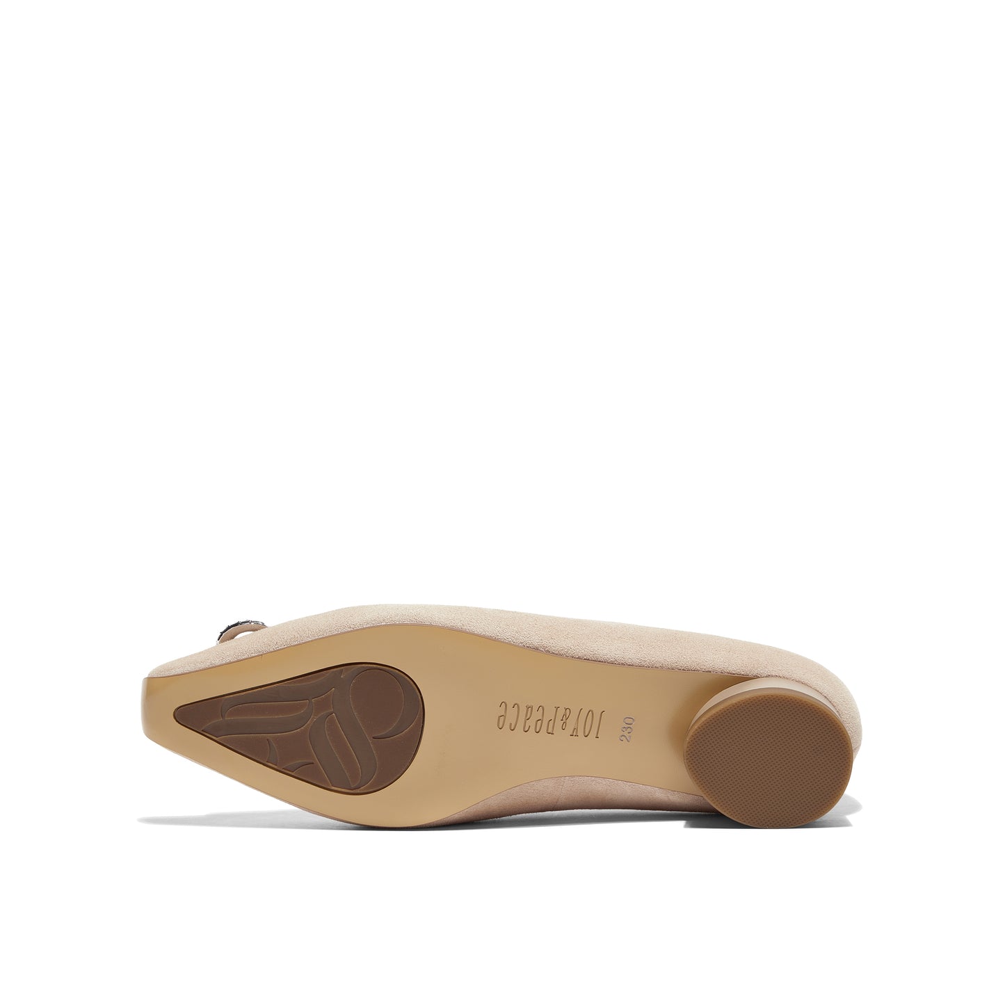 JP Infinity Buckle Block Heel Shoes