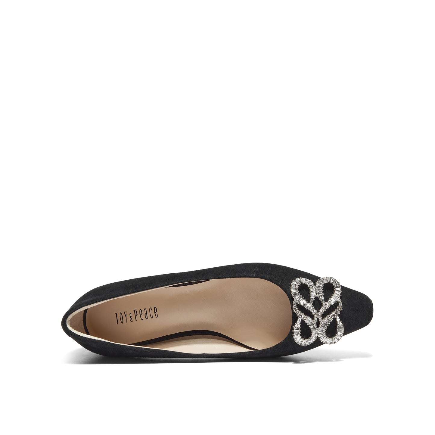 JP Infinity Buckle Block Heel Shoes