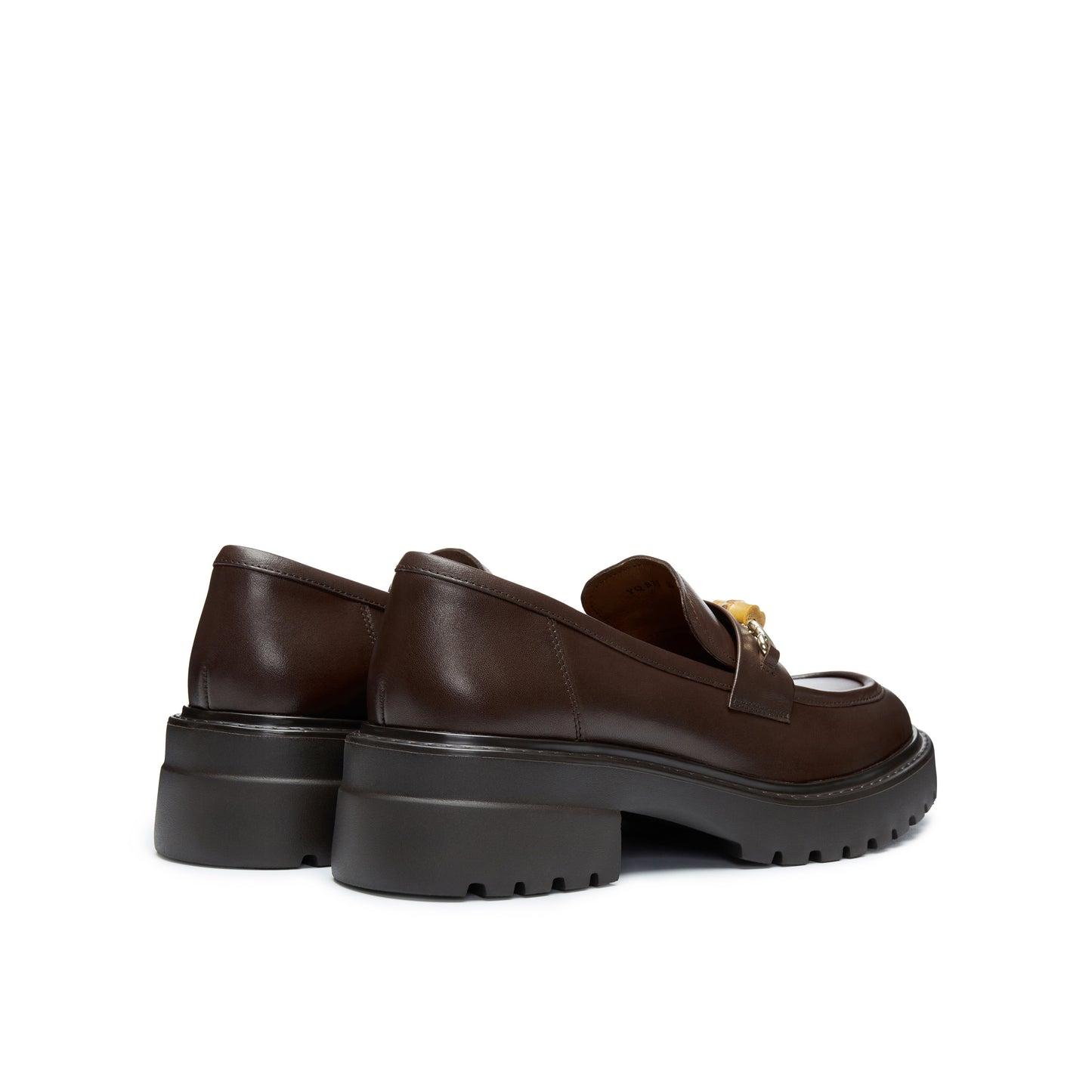 Bamboo Buckle Loafers