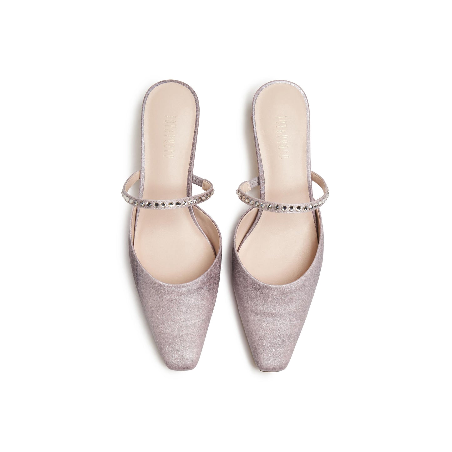Transparent Heel Mules
