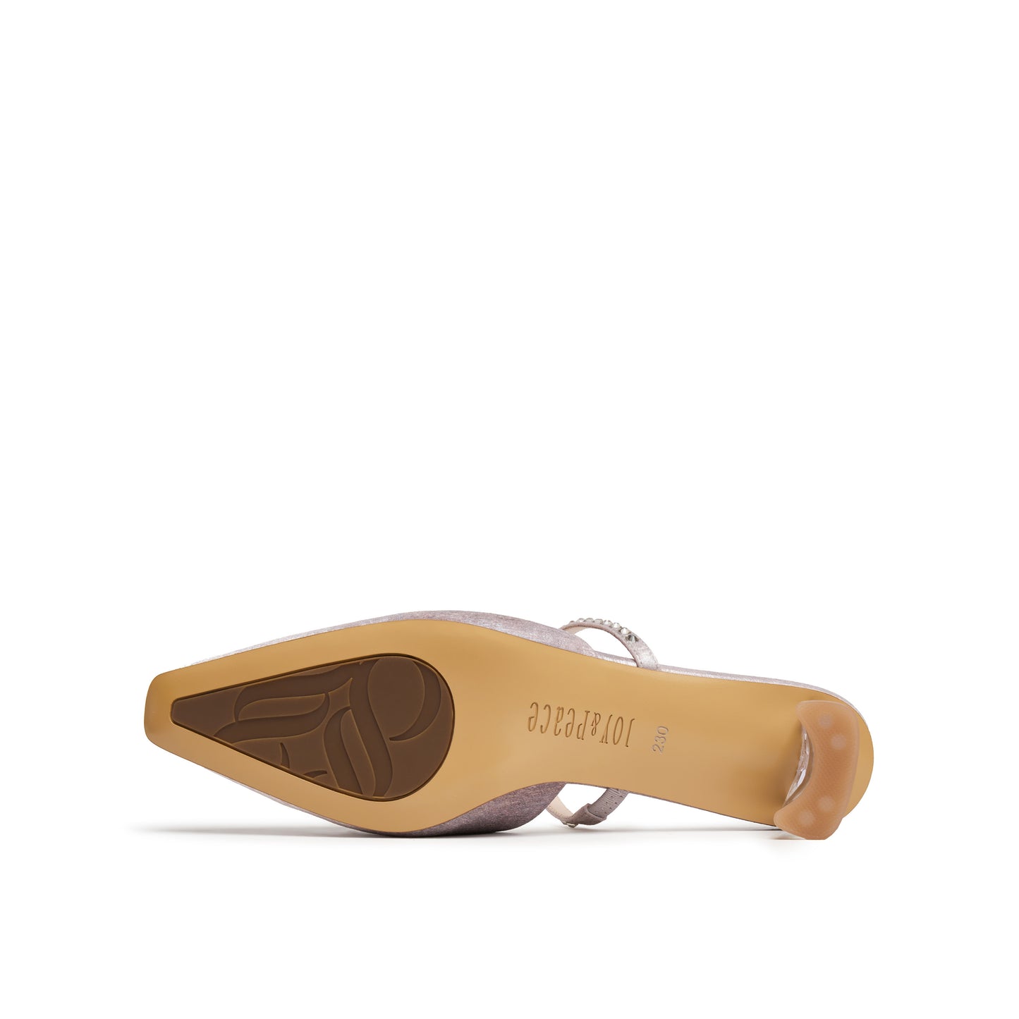 Transparent Heel Mules