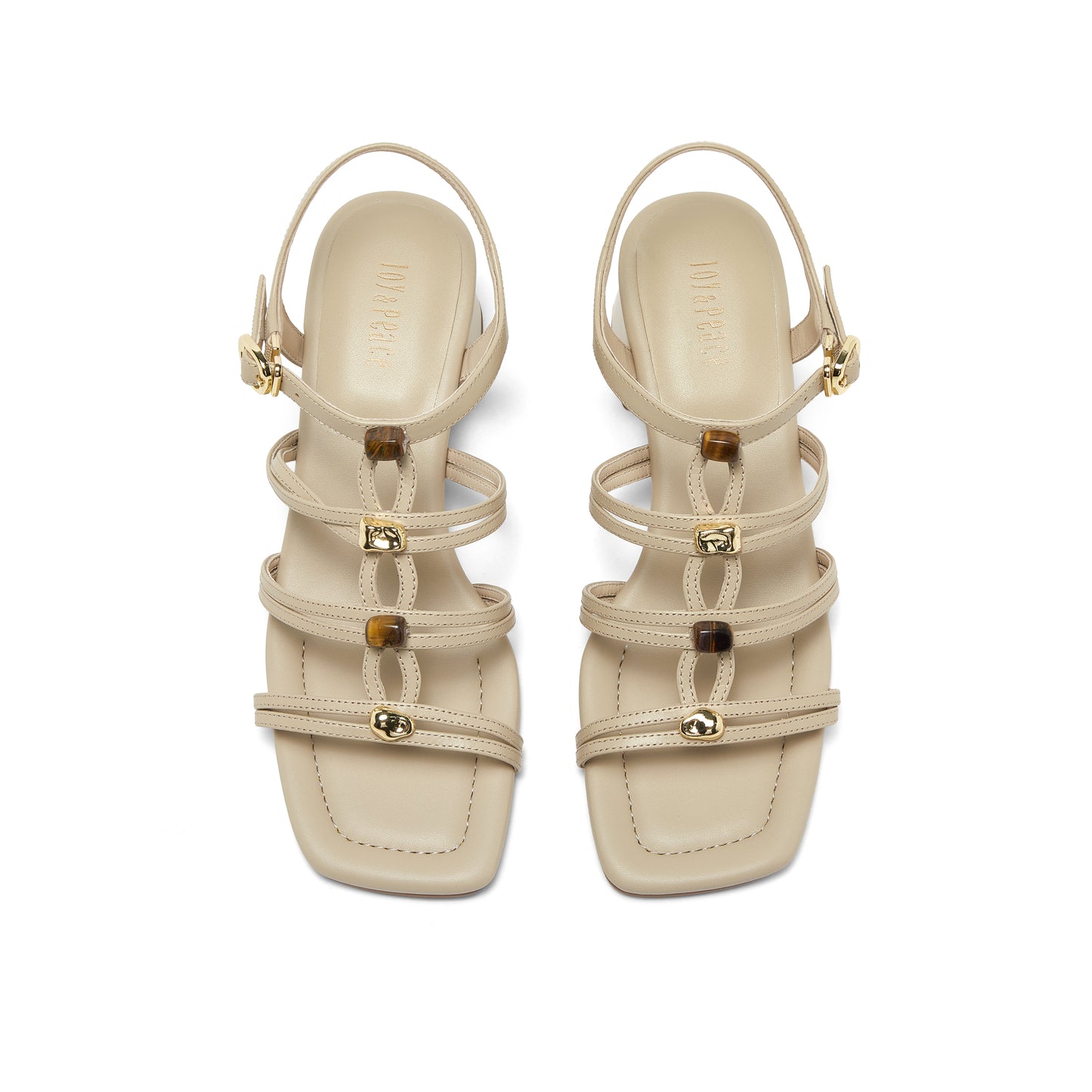 Square-toe Gladitor Sandals