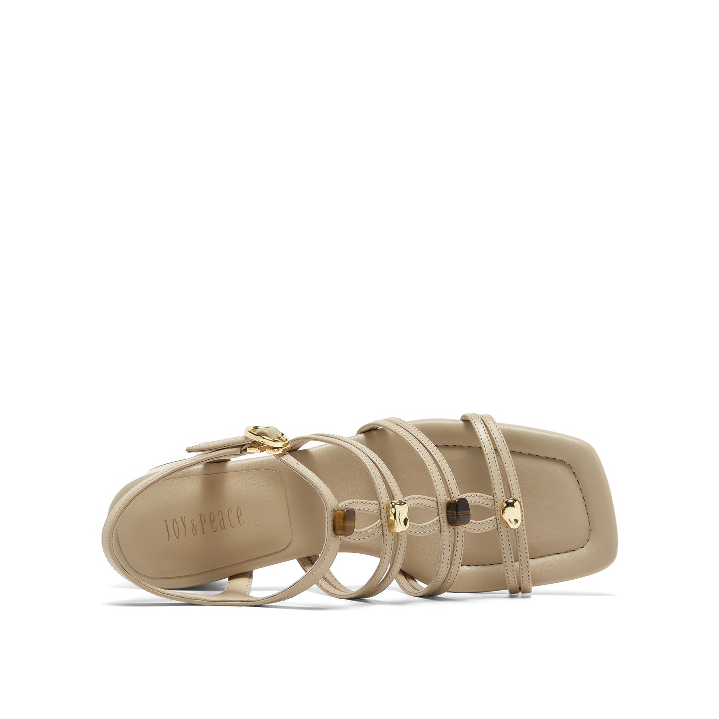 Square-toe Gladitor Sandals