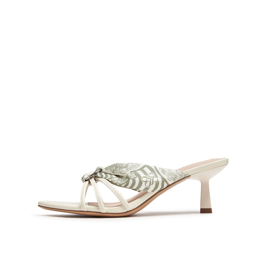 Strappy Heel Slippers