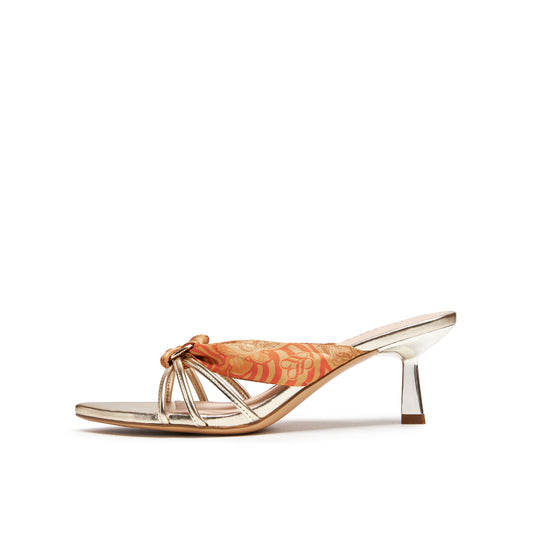 Strappy Heel Slippers