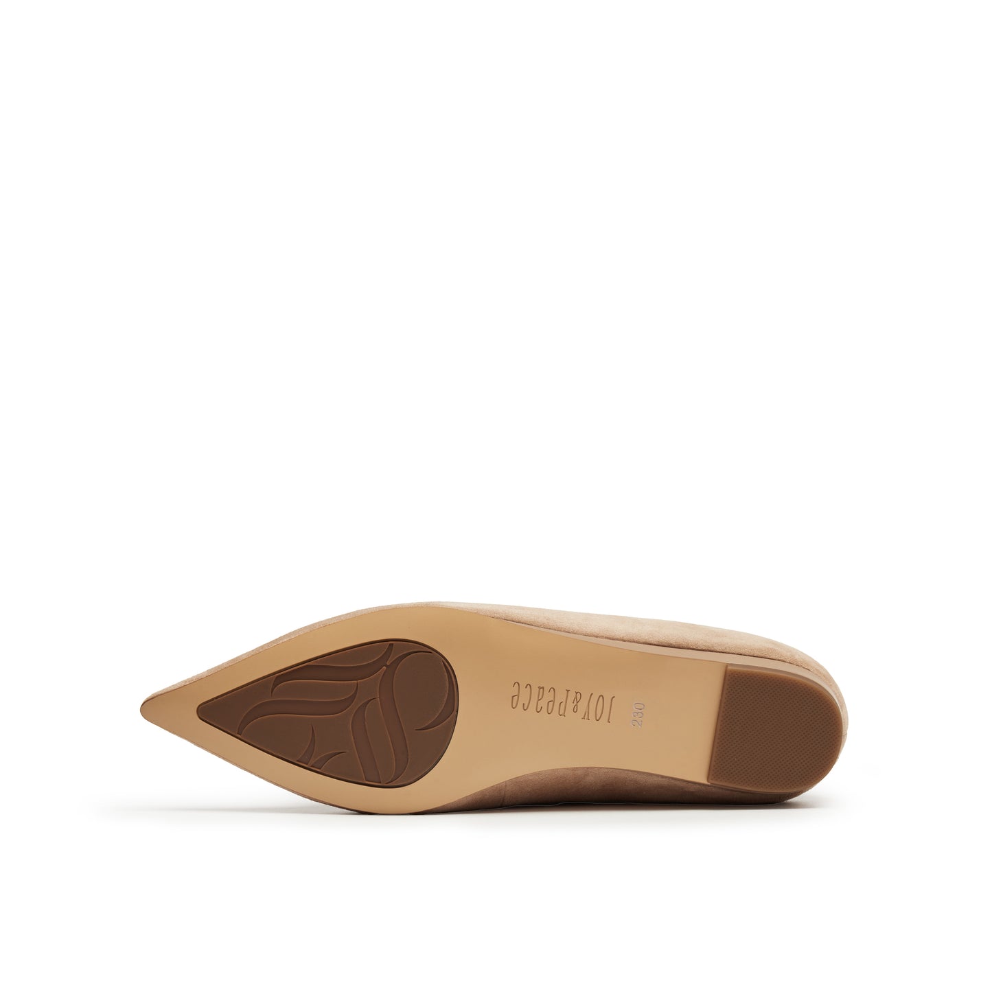 Kid Suede Pointed Toe Loafer
