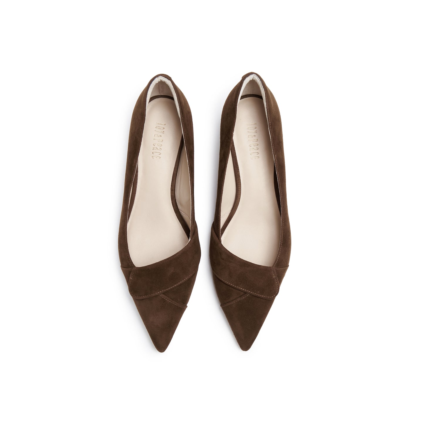 Lapel Mid-heel Pump