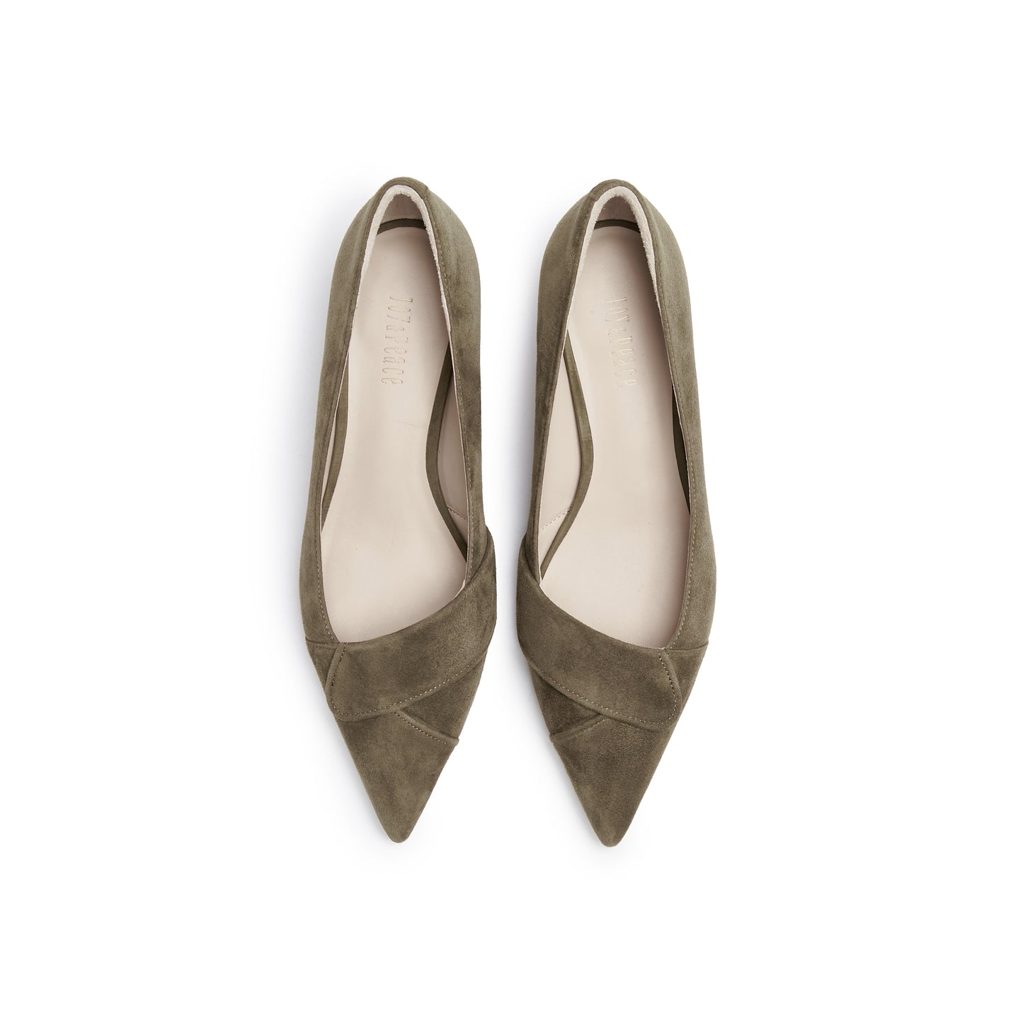 Lapel Mid-heel Pump