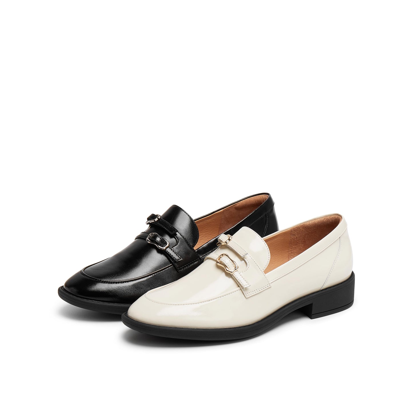 Double-buckle Loafers