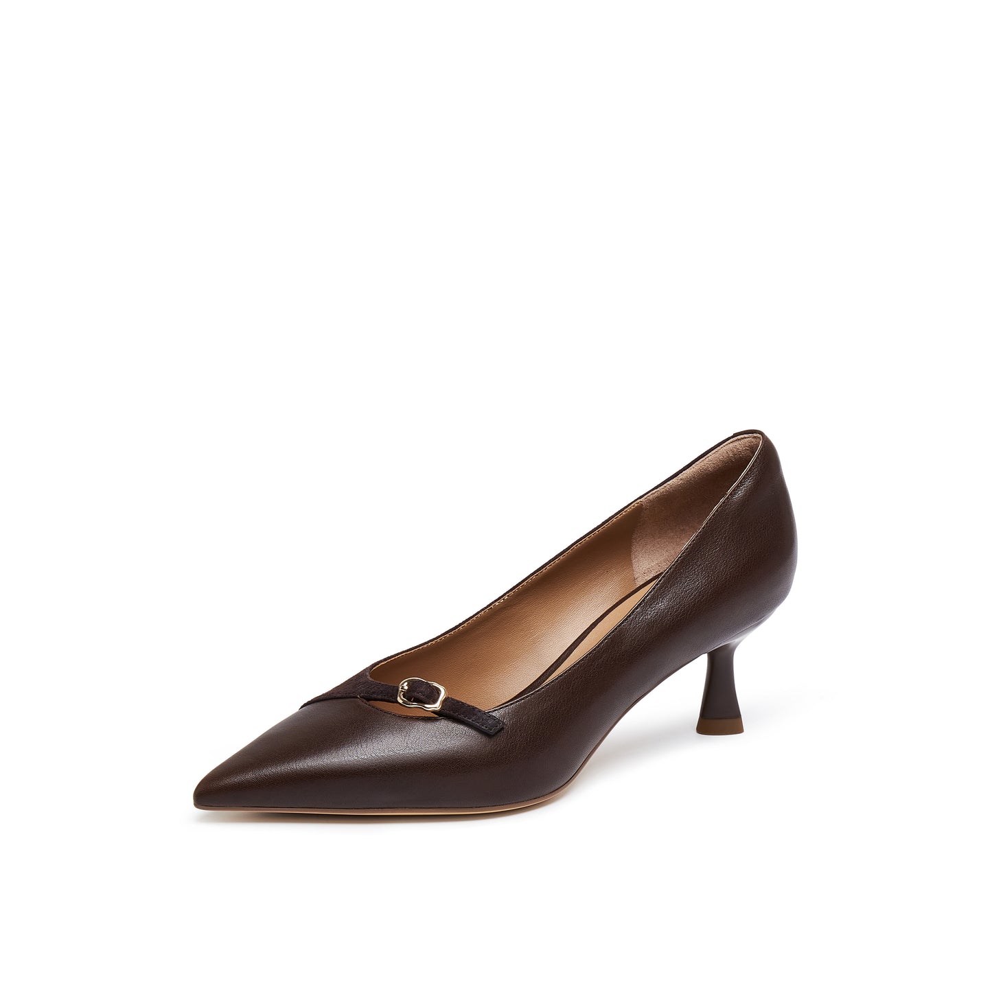Retro Pointed Toe Pump