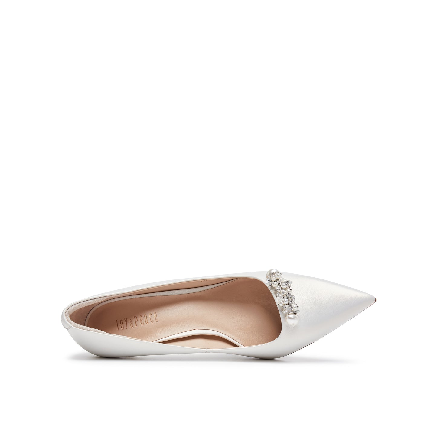 Imitation Pearl Sequin High-heel