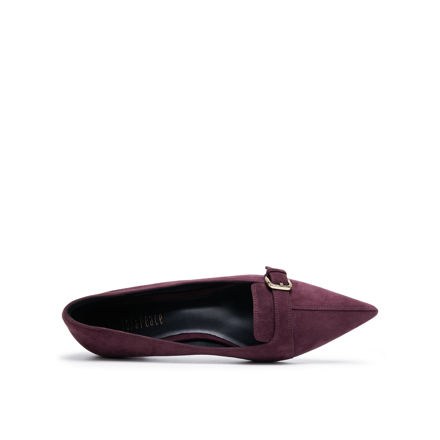Kid Suede Pointed Toe Pump