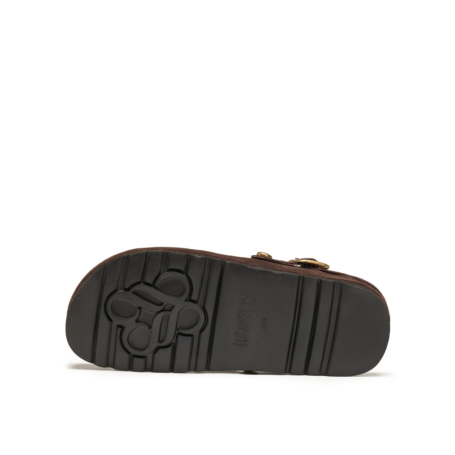 Wide Round Toe Sandals with Embroidery