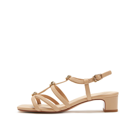 Square-toe Gladiator Sandals