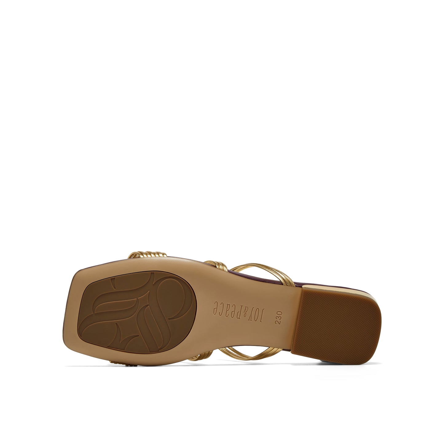 Beaded Woven Strap Flats