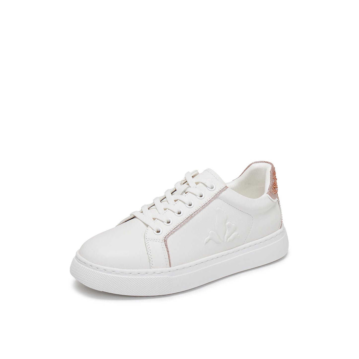 Embossed JP Infinity Logo/Iris Sneakers