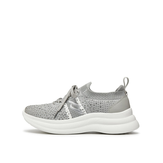Crystal Knit Slip-On Sneakers