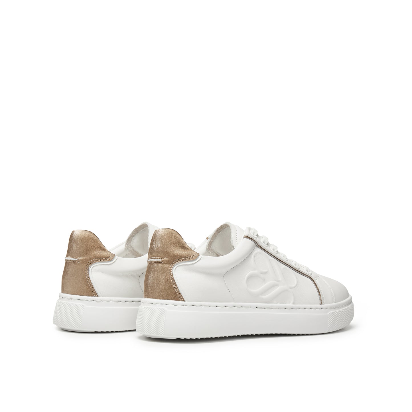 Embossed JP Infinity Logo Sneakers