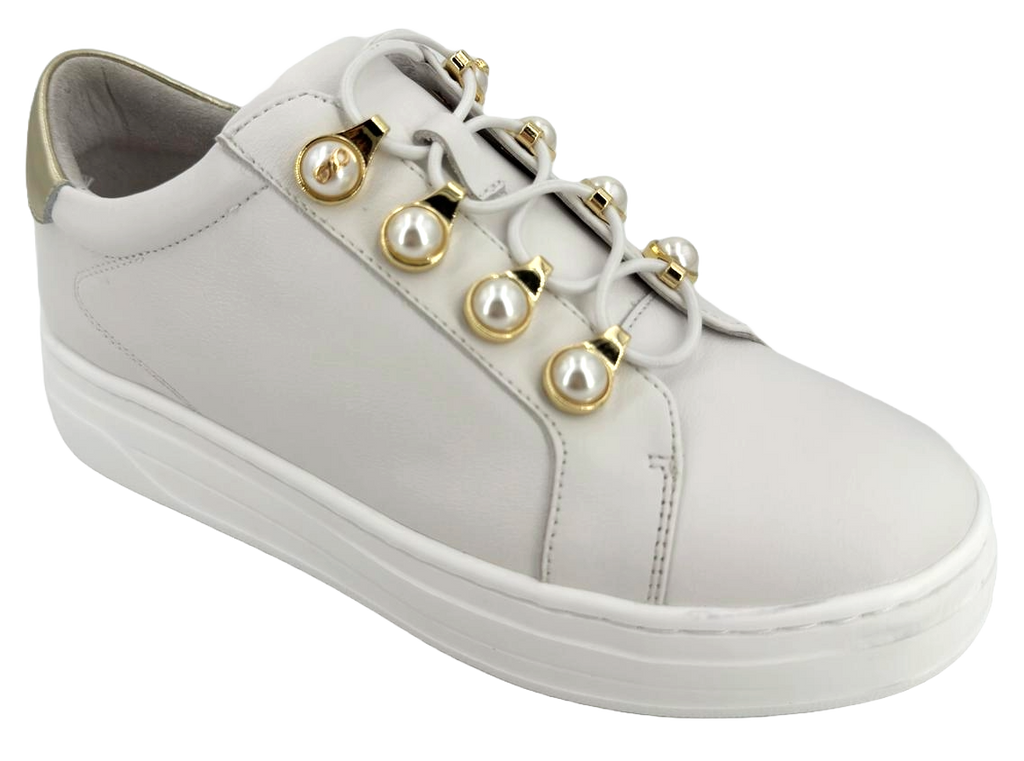 Pearl Embellished Sneakers