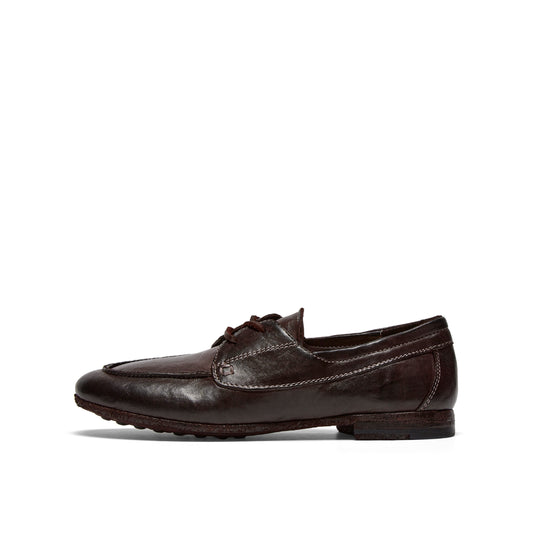 Retro Horse Leather Oxford Shoes