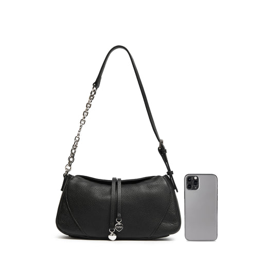 Soft Calf Leather Shoulder Bag