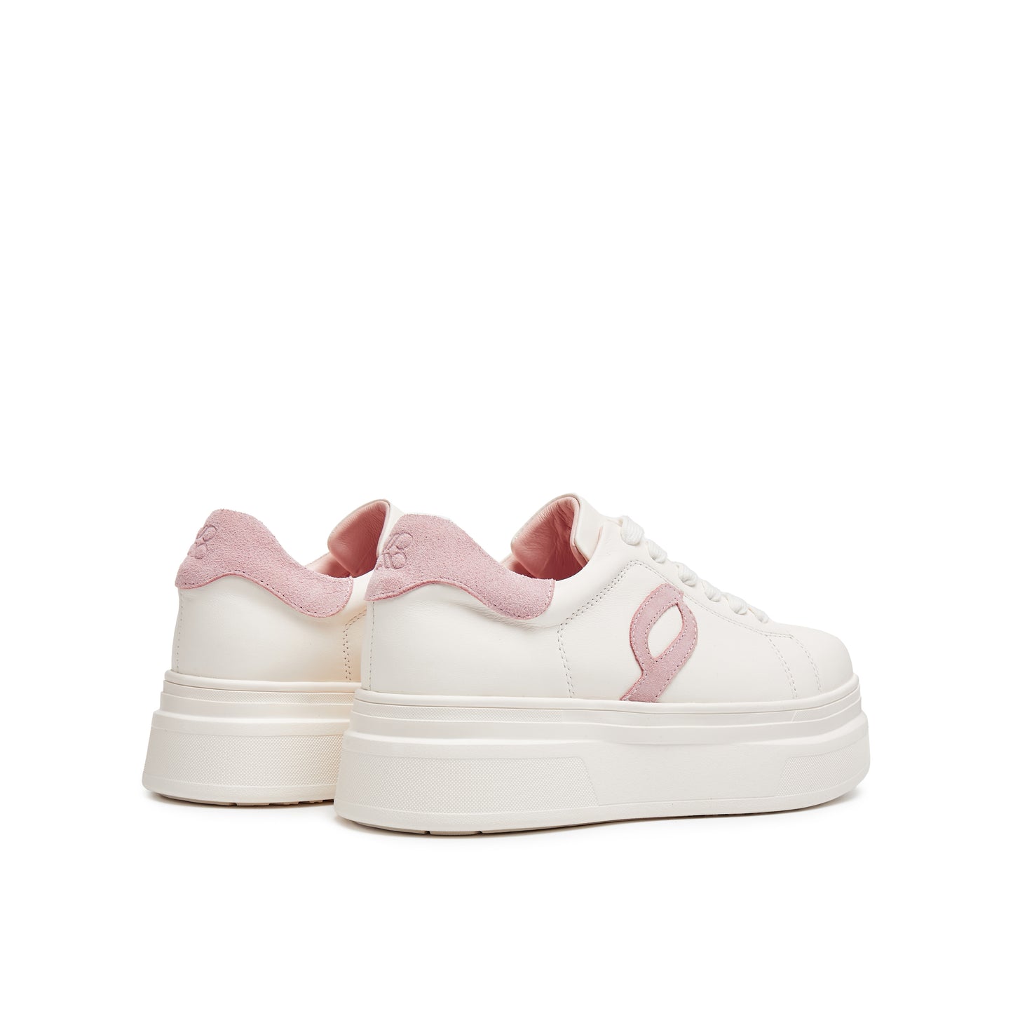 JP Infinity Logo Calf Leather Sneakers