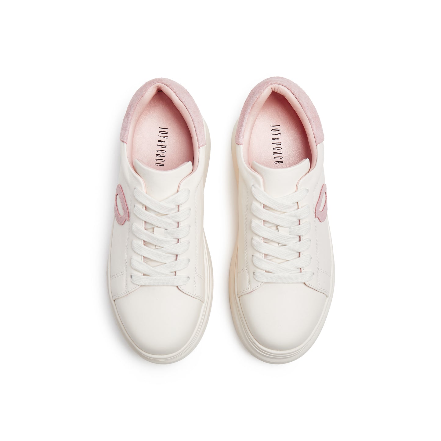 JP Infinity Logo Calf Leather Sneakers