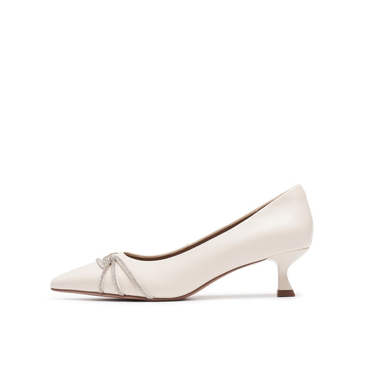 360 Cushy Cushy Sparkling Crystal Pumps