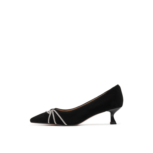 360 Cushy Cushy Sparkling Crystal Pumps