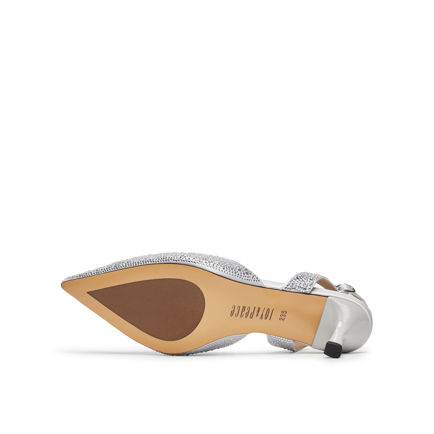 360 Cushy Cushy Embellished Satin Sling Back
