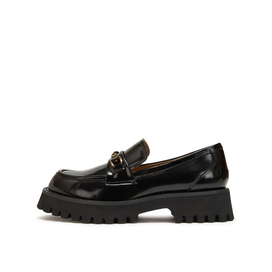 Lightweight Thick-Sole Loafers