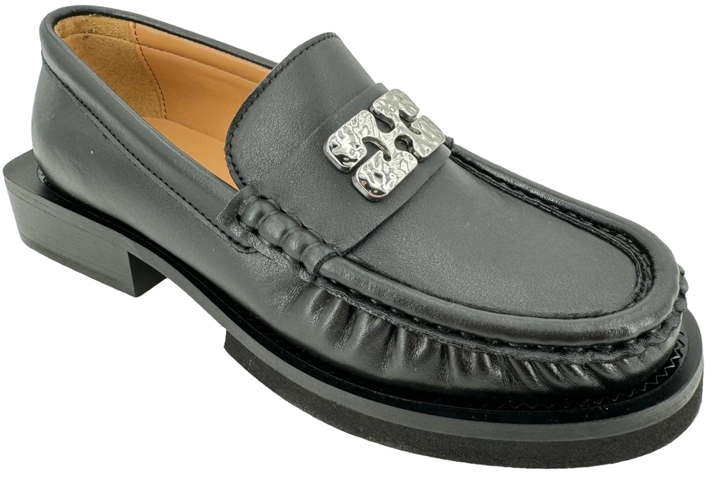 Metal ornaments Loafers