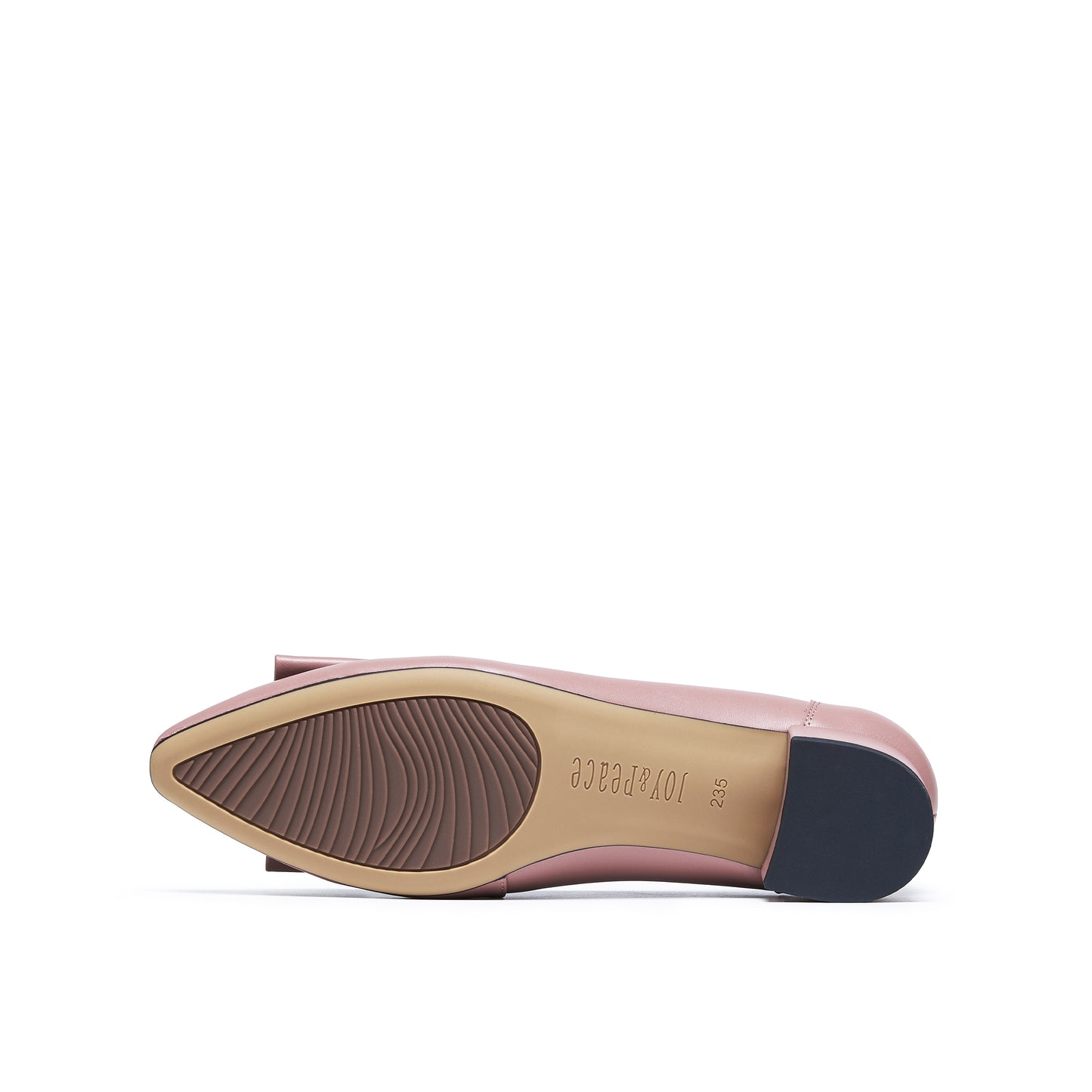 Pointed Toe Mid Heel Pumps with Buckle