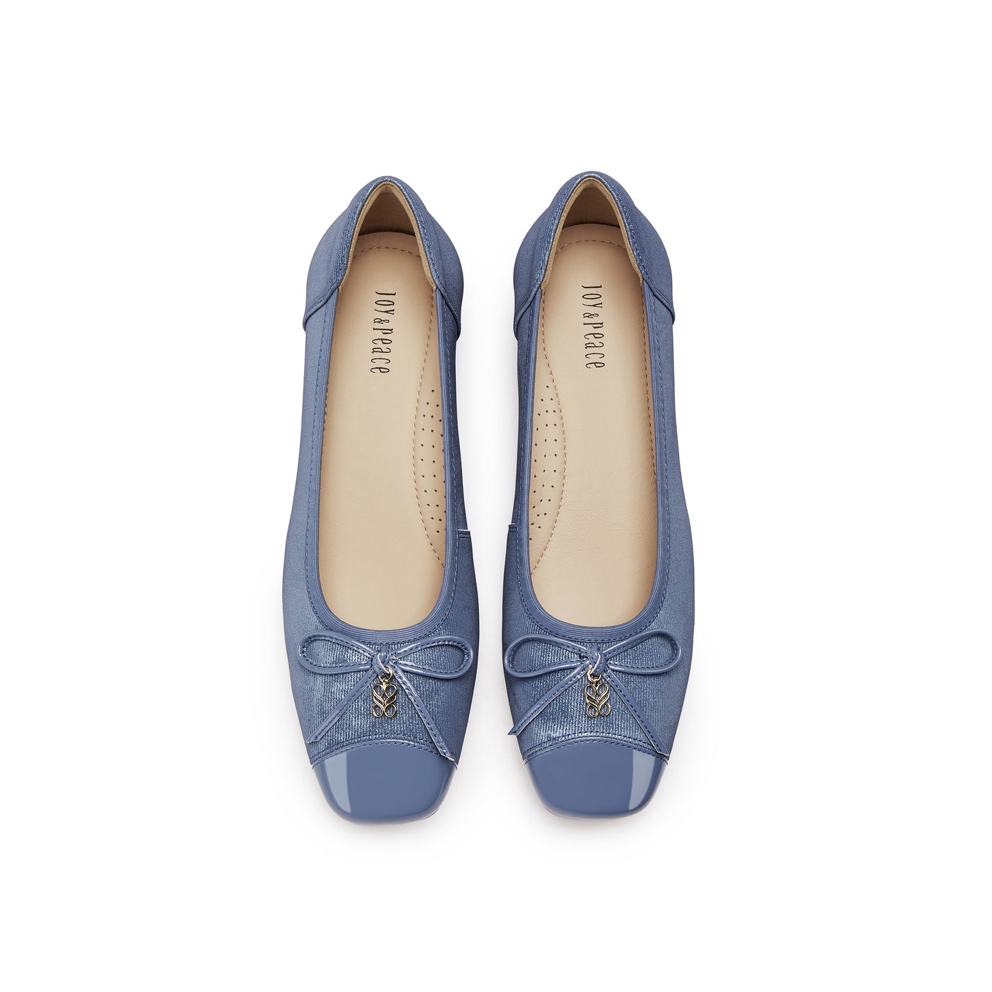 Printed Calf Mid Heel Shoes
