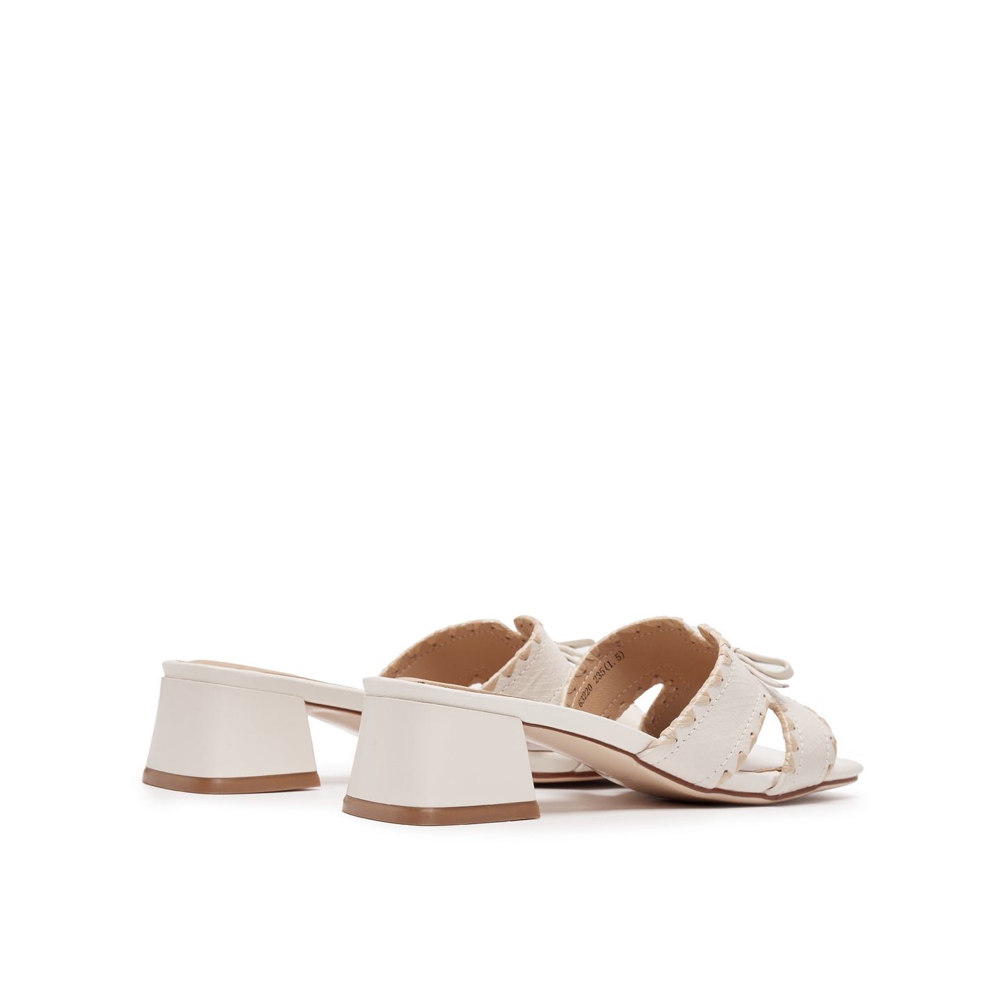 Knot Block Heel Sandals