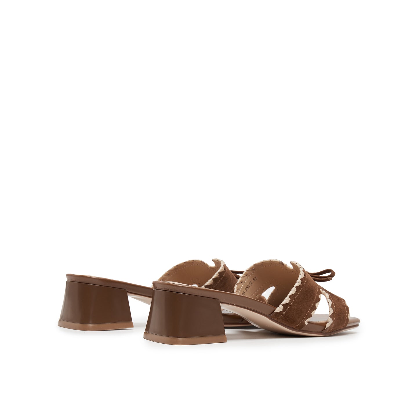 Knot Block Heel Sandals