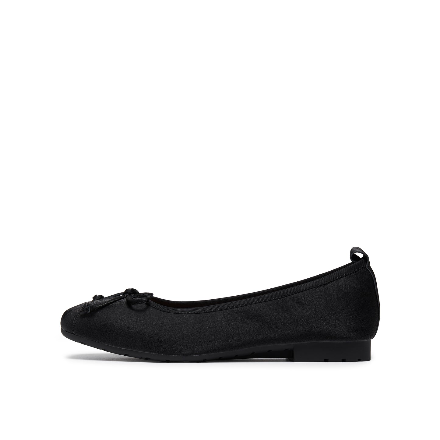 Silk Texture Calf Low Heel Pumps